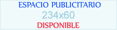 Espacio publicitario disponible (234x60)