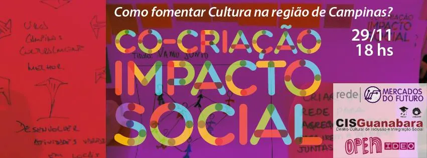 3o Encontro Co-Criação Impacto Social – Campinas – SP