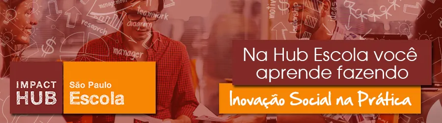 Programação Hub Escola – Design Thinking, Redes, Movimentos Sociais