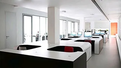Mobiliário comercial criativo