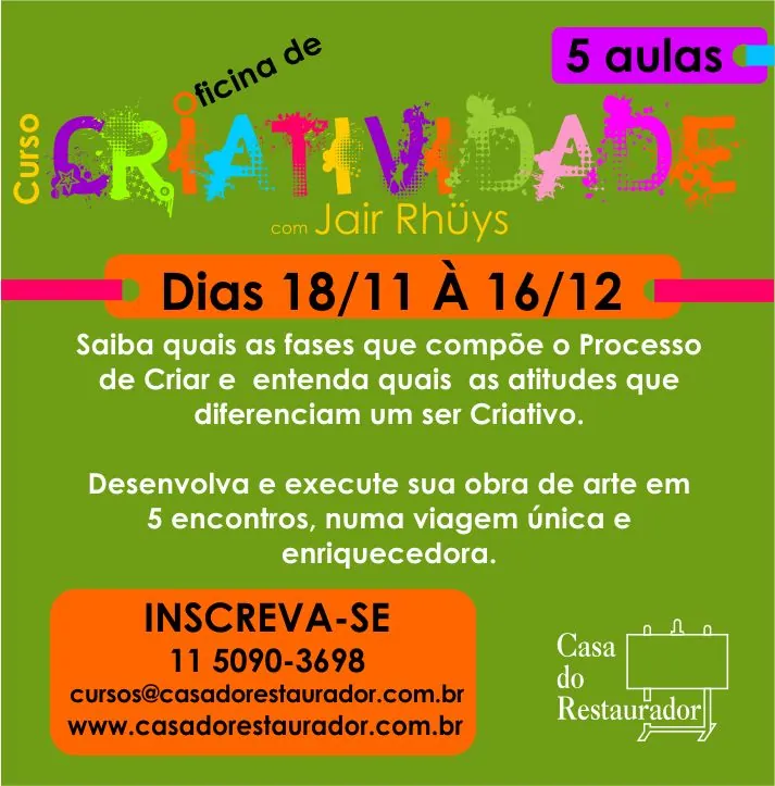 Oficina de Criatividade – SP
