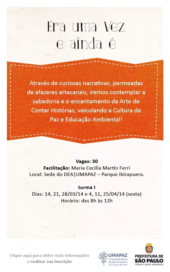 Cultura de Paz e Educação Ambiental pelo artesanato e pela narrativa