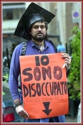 Os jovens europeus sofrem duplamente com a situação traumática.