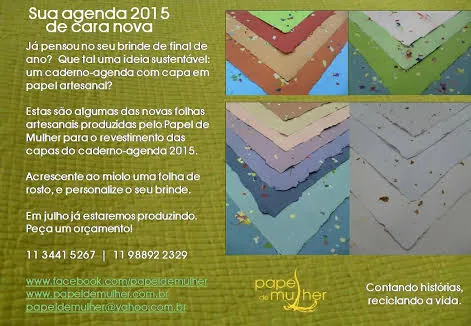 “Papel de Mulher” – sugestão para presentes e brindes de Natal