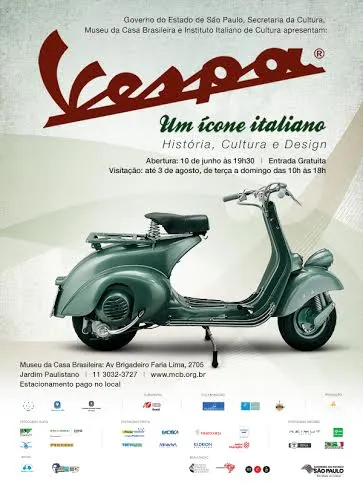 Convite: Vespa, um ícone italiano