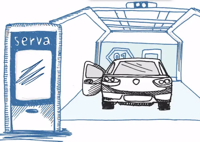 Manobristas robôs estacionam os carros na Alemanha