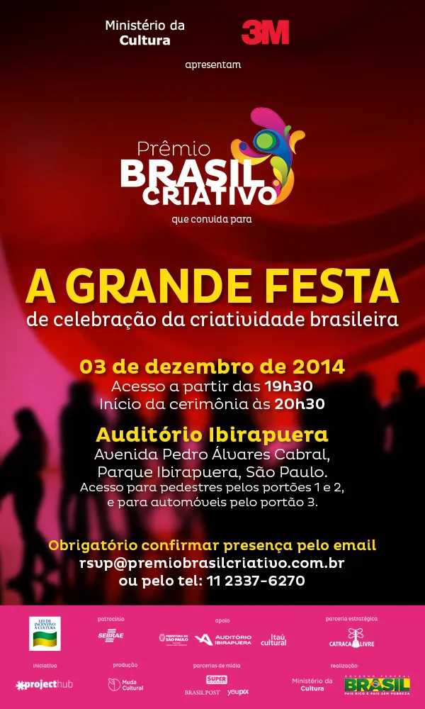 Celebração – Prêmio Brasil Criativo (SP)