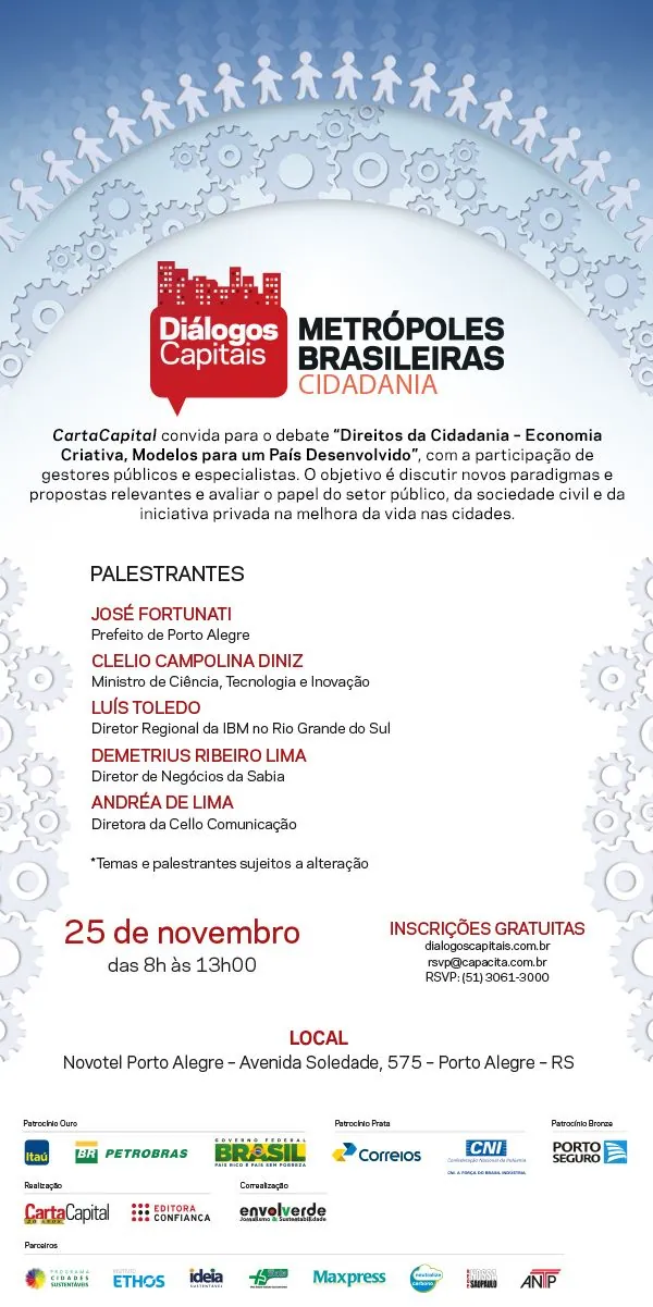 Diálogos Capitais – Metrópoles Brasileiras – Cidadania (RS)