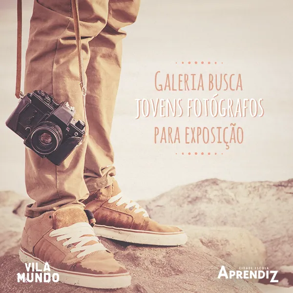 Fotógrafo? Jovem? Oportunidade para expor!