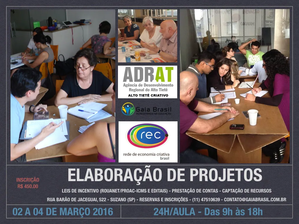 REC-Brasil apoia e divulga! Oficina de Projetos no Alto Tietê (mar16)
