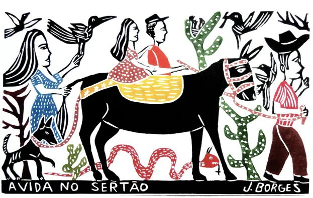 As xilogravuras de J. Borges já estão em cartaz em São Paulo