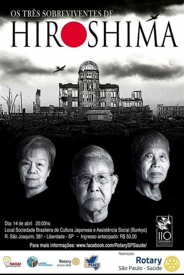 “Os Três Sobreviventes de Hiroshima” – espetáculo volta a SP neste sábado