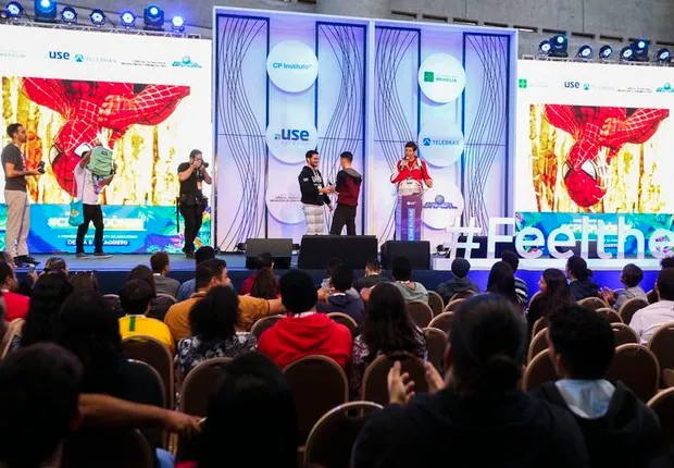 Jovens aproveitam Campus Party em Brasília para fazer negócios
