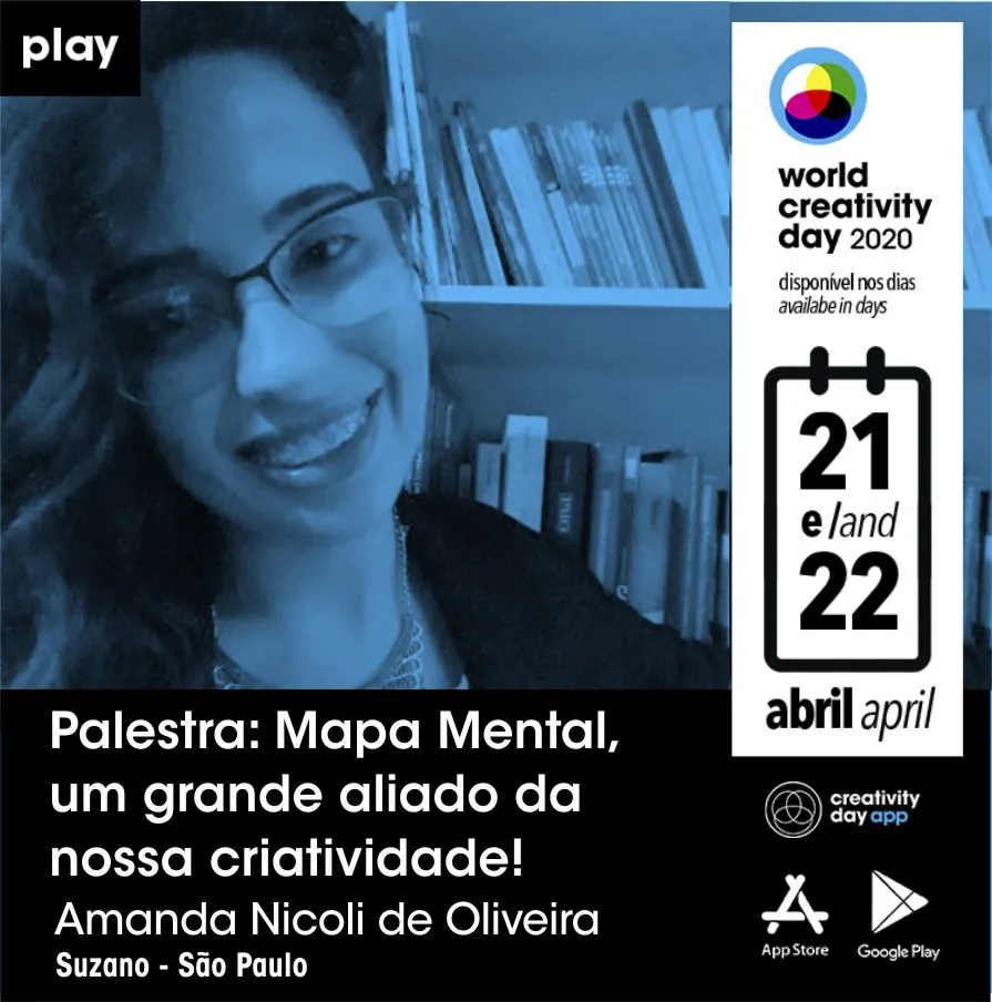 Atividade DMCSuzano – Palestra: Mapa Mental, um grande aliado da nossa criatividade! Conheça e inscreva-se!