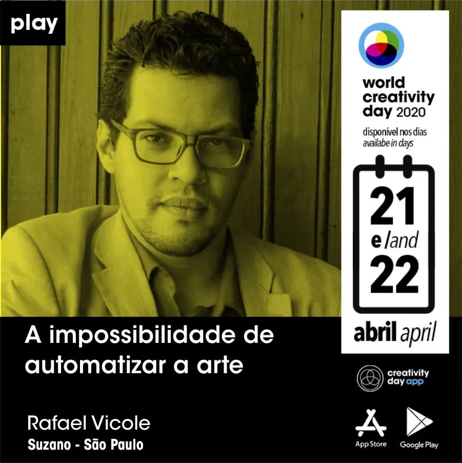 Atividade DMCSuzano – A impossibilidade de automatizar a arte – Inscrições gratuitas e abertas!