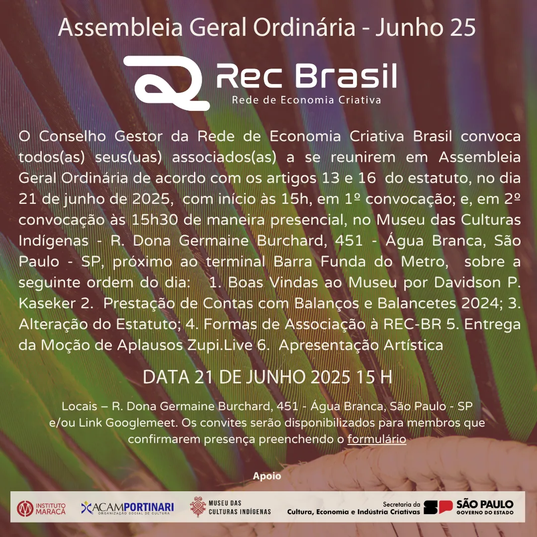 1 ºAssembleia Geral Ordinária 2025