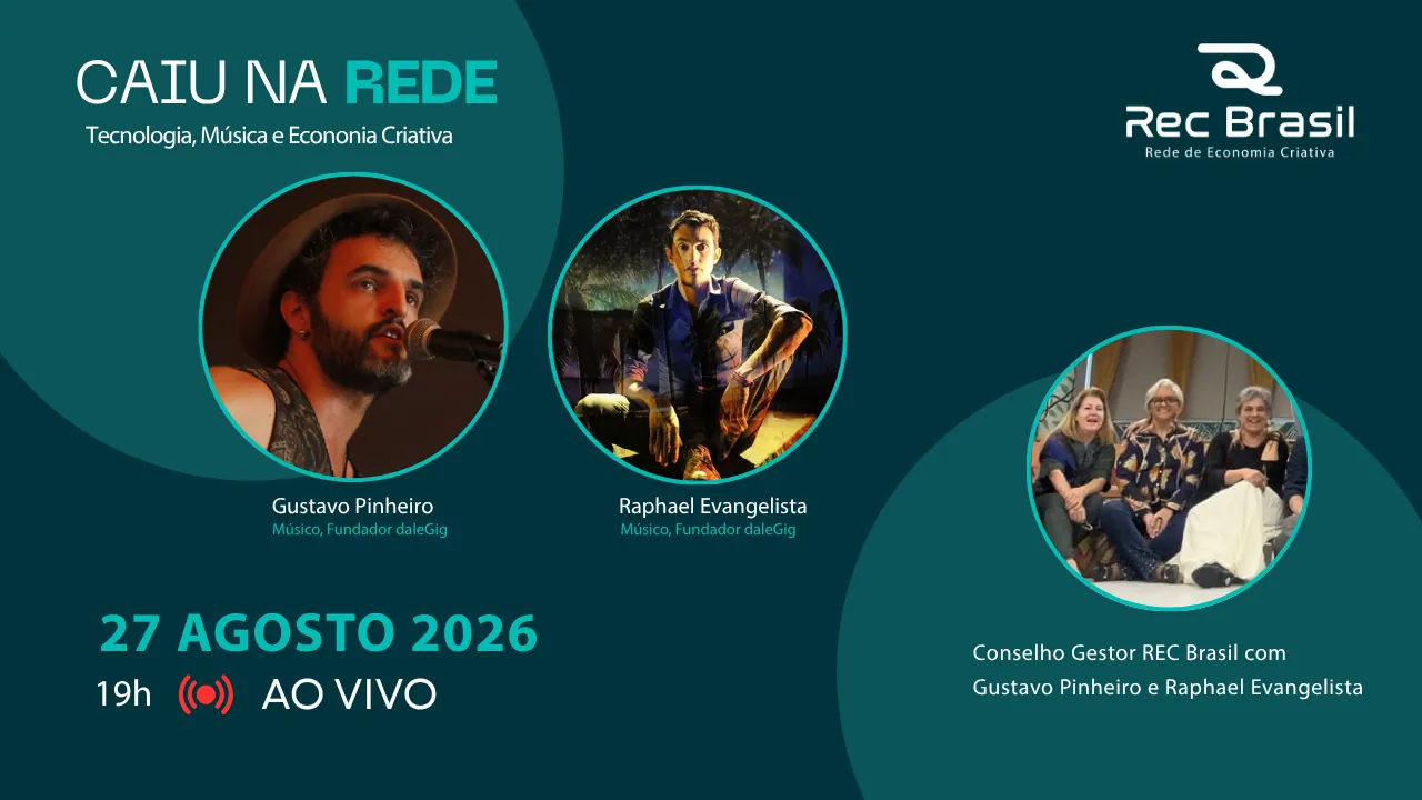 Caiu na Rede recebe daleGig: tecnologia e inteligência artificial a serviço dos músicos